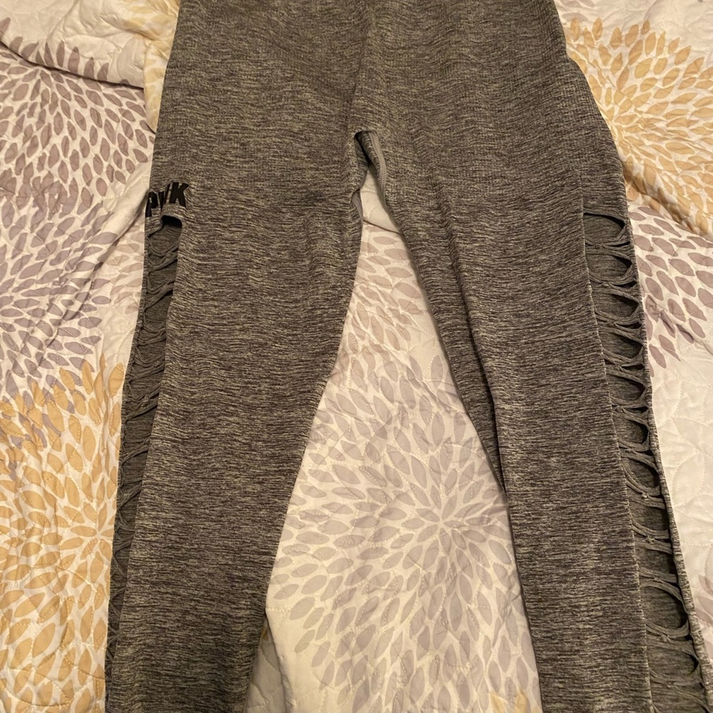 Women’s Pink , size large leggings, like new, barely worn.
